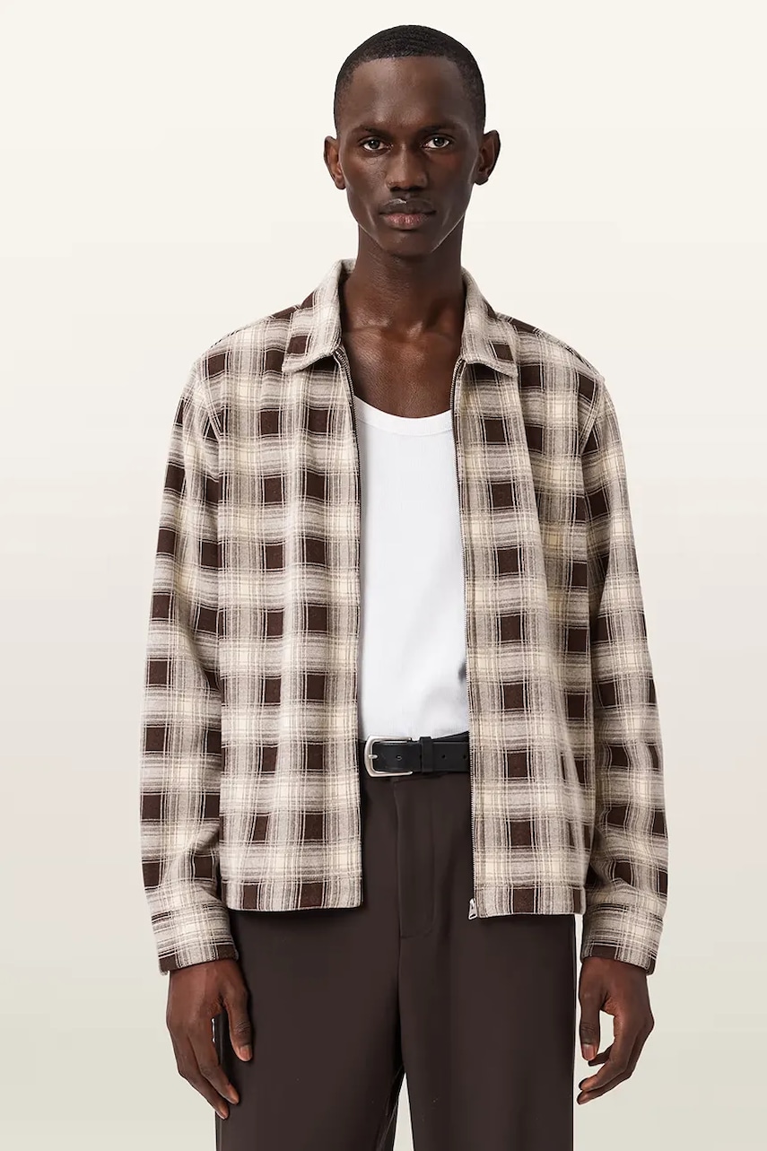AllSaints koszula męska KRATER LS SHIRT