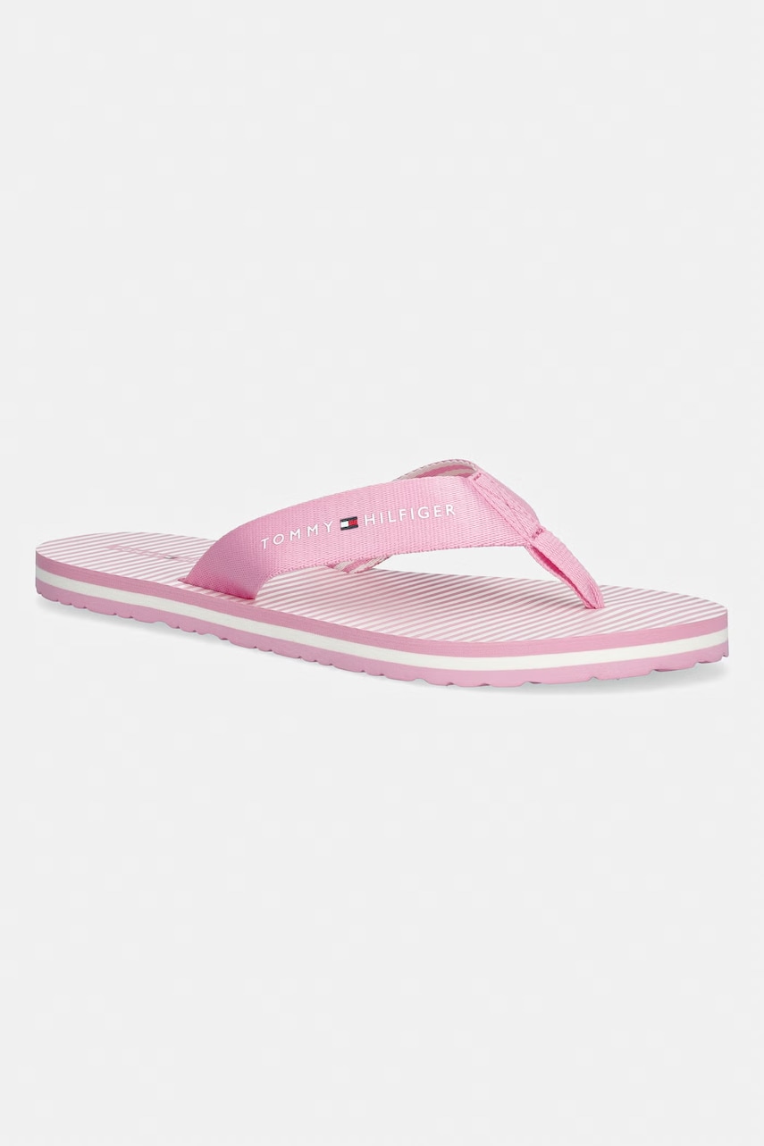 Tommy Hilfiger σαγιονάρες δίχαλο Γυναικείες TH ITHACA STRIPE SUMMER SANDAL