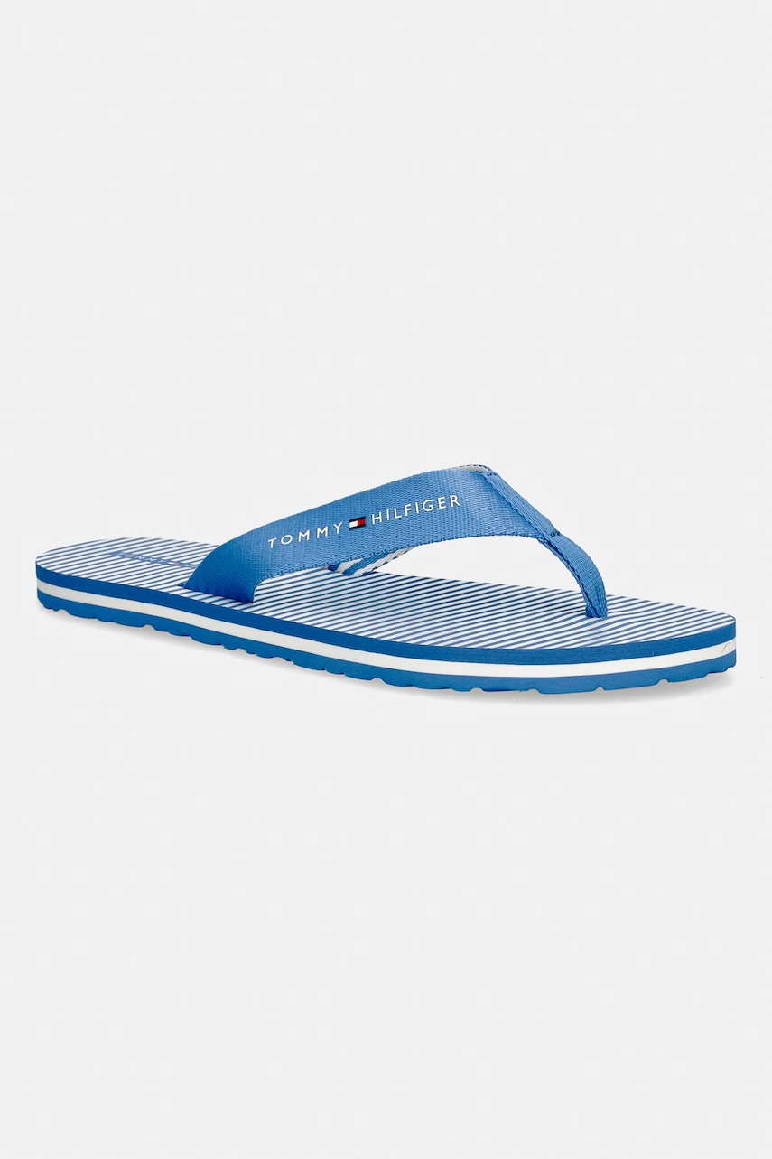 Tommy Hilfiger σαγιονάρες δίχαλες Γυναικείες TH ITHACA STRIPE SUMMER SANDAL