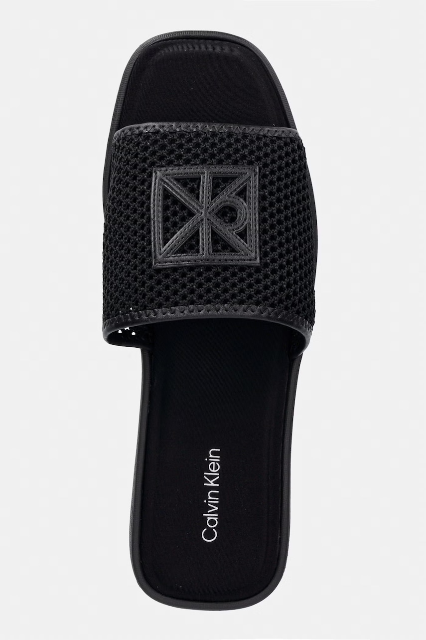 Calvin Klein šľapky dámske FLATFORM SNDL MESH