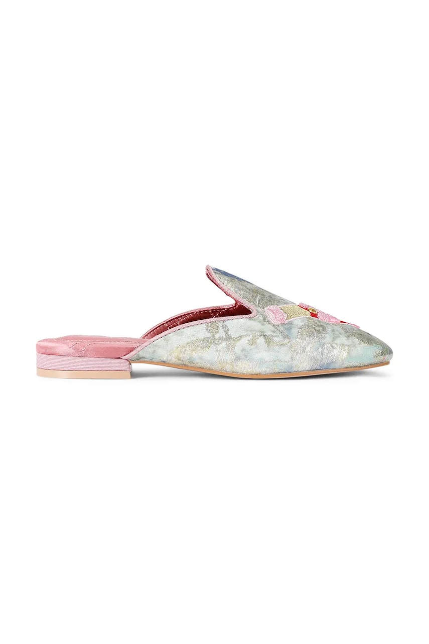 Kurt Geiger London papuci de casă Embroidered Slipper