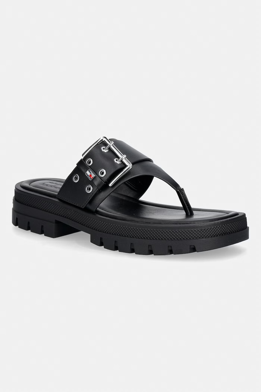 Levně Tommy Jeans žabky dámské TJW BUCKLE SANDAL