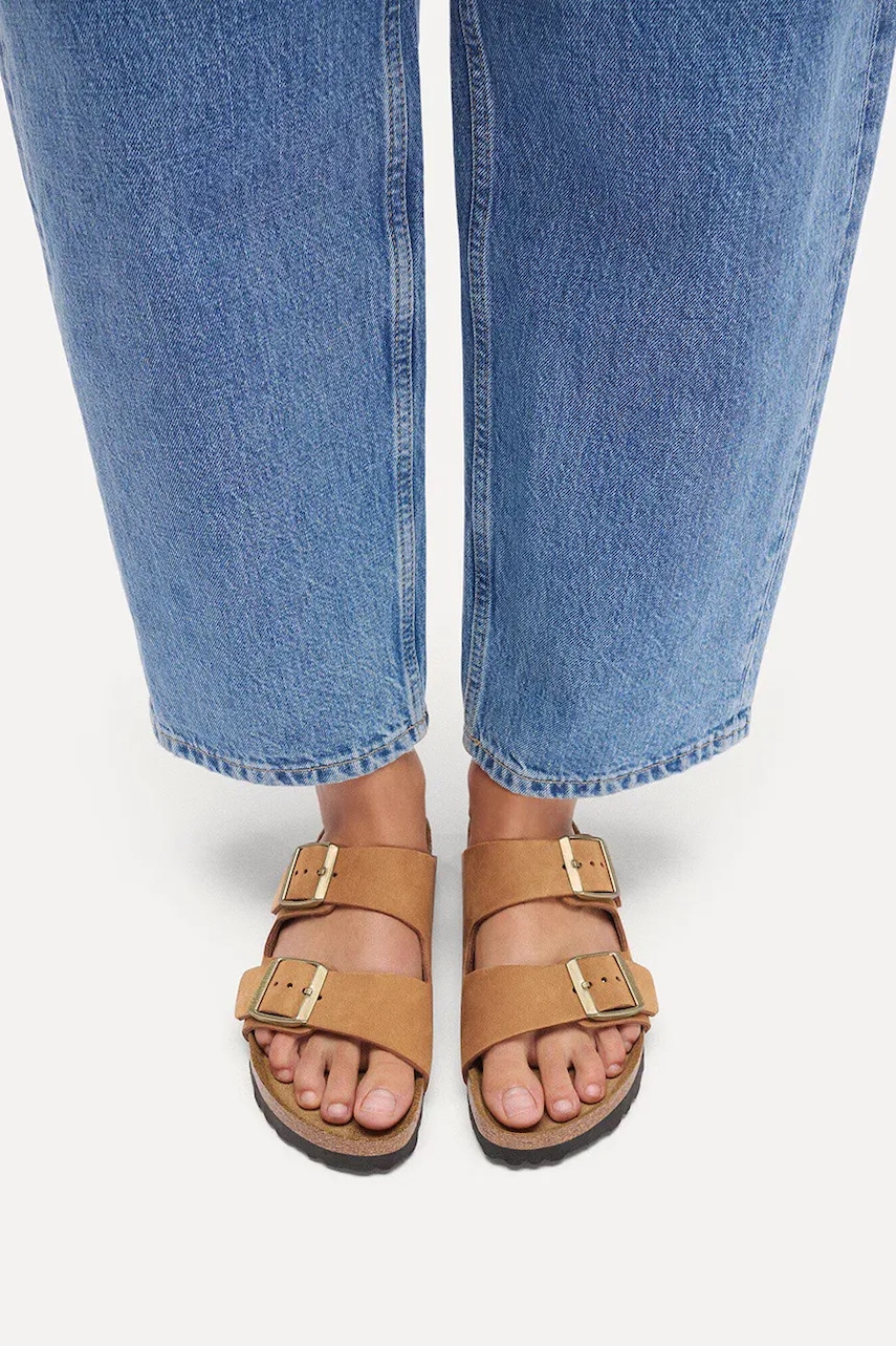 Birkenstock šľapky dámske nubukové Arizona