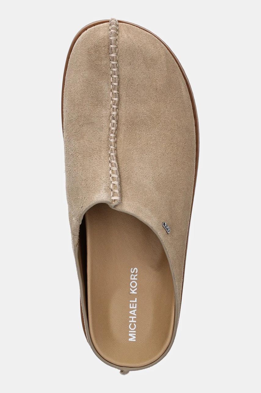 Semišové šľapky MICHAEL Michael Kors Hensley Mule