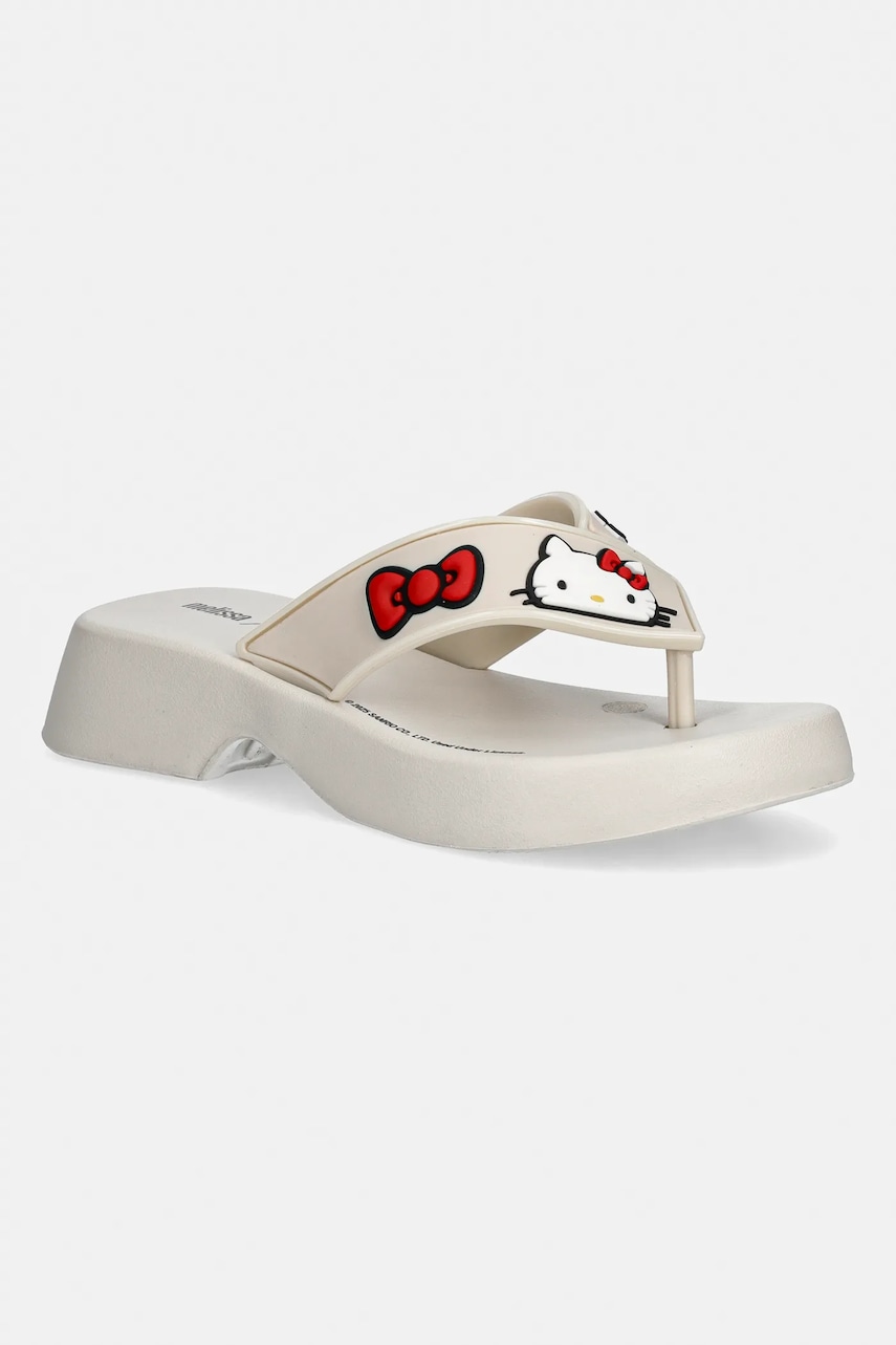 Παντόφλες Melissa MELISSA FLATFORM + HELLO KITTY AND