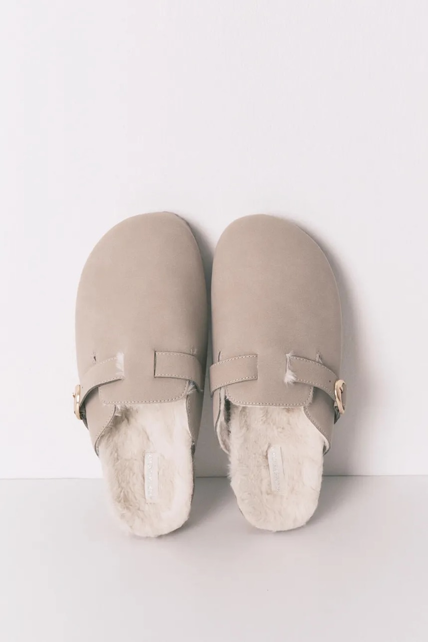 women'secret papuci de casă MM COSMIC culoarea bej, 4992561