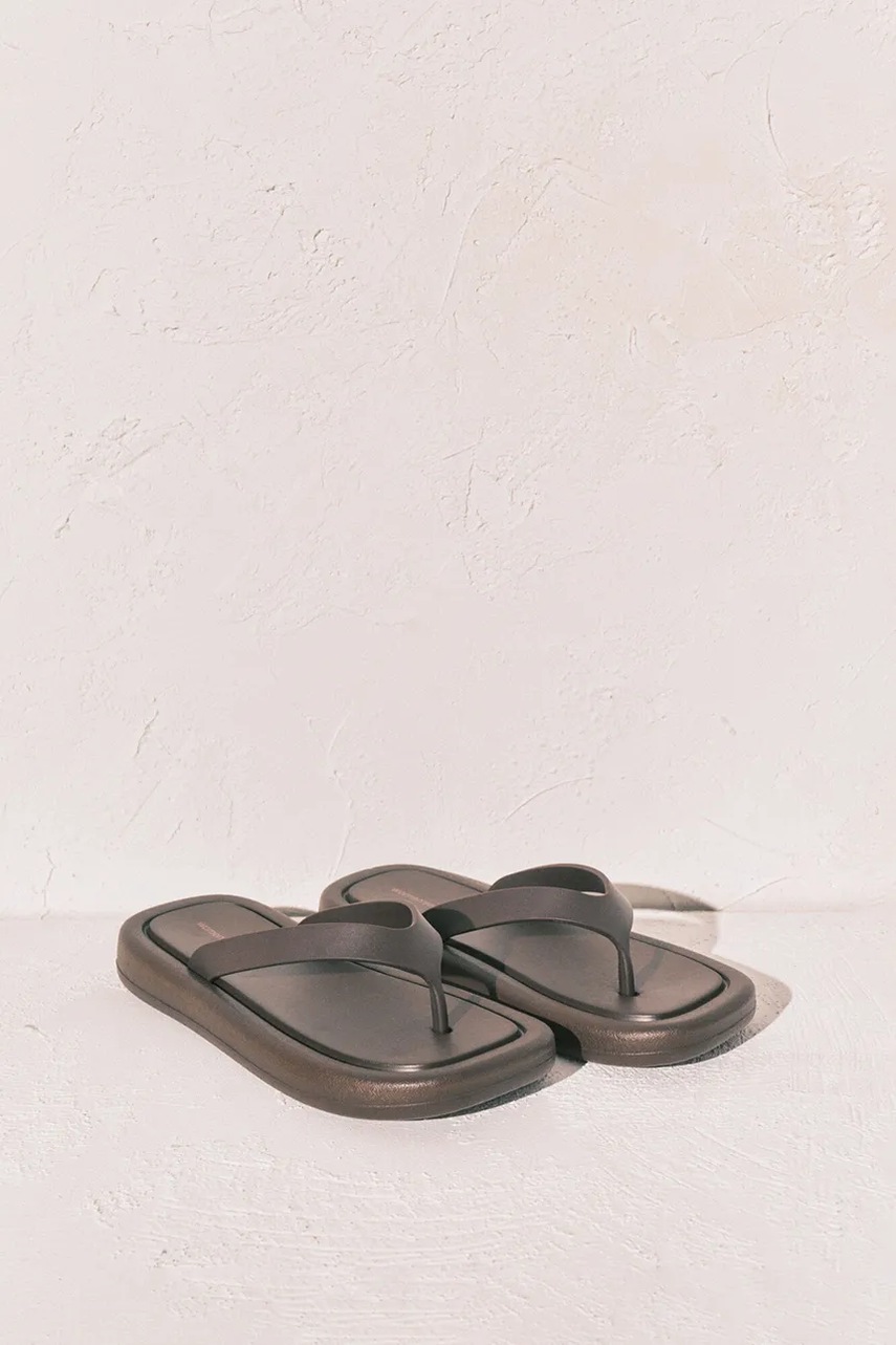 women'secret šľapky dámske SI FLIP FLOP CHOCOLAT