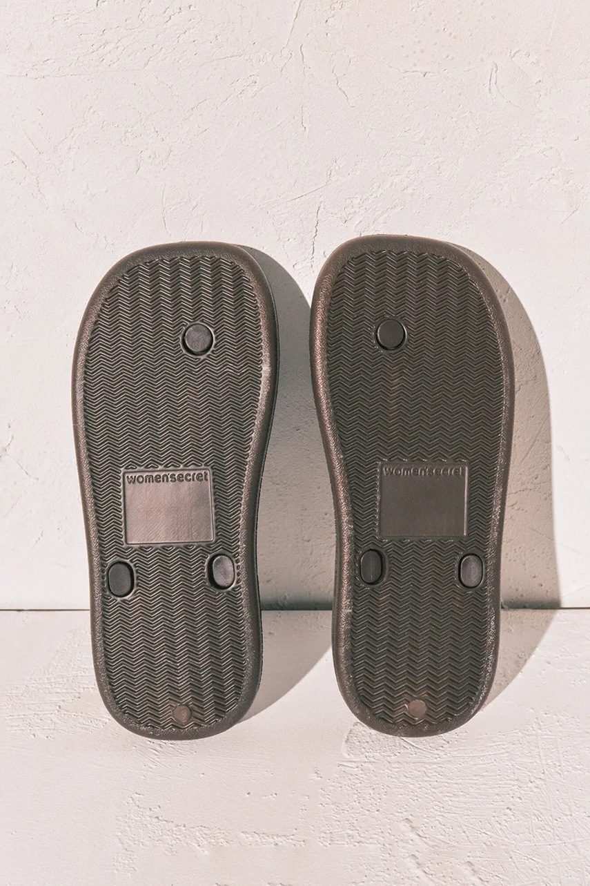 women'secret šľapky dámske SI FLIP FLOP CHOCOLAT
