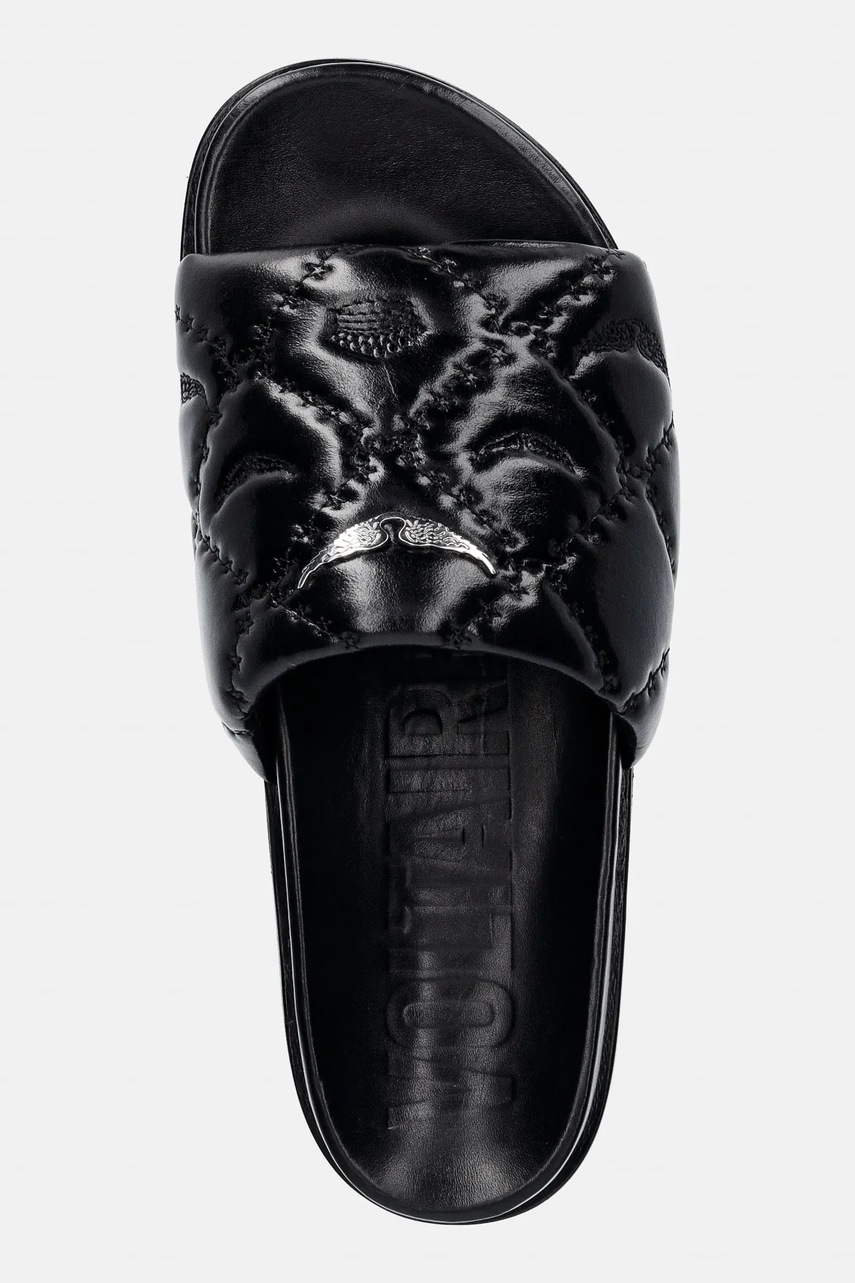 Kožené šľapky ZADIG&VOLTAIRE Teddy