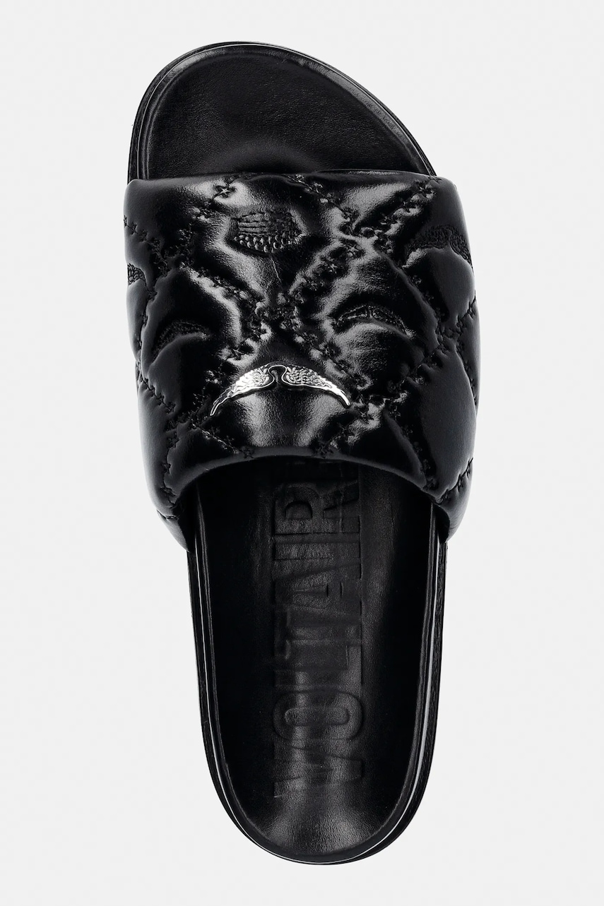 Kožené šľapky ZADIG&VOLTAIRE Teddy
