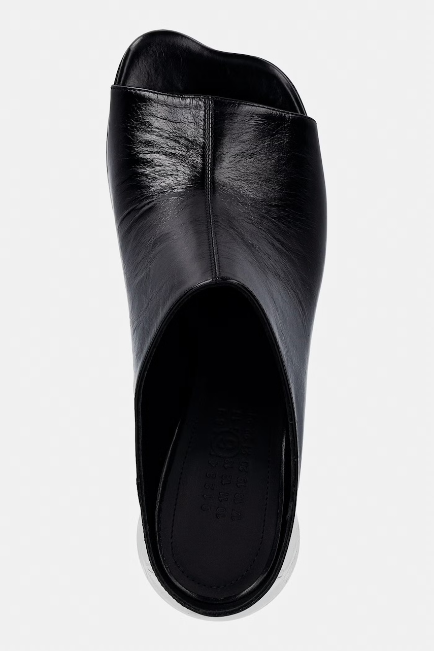 Kožené šľapky MM6 Maison Margiela