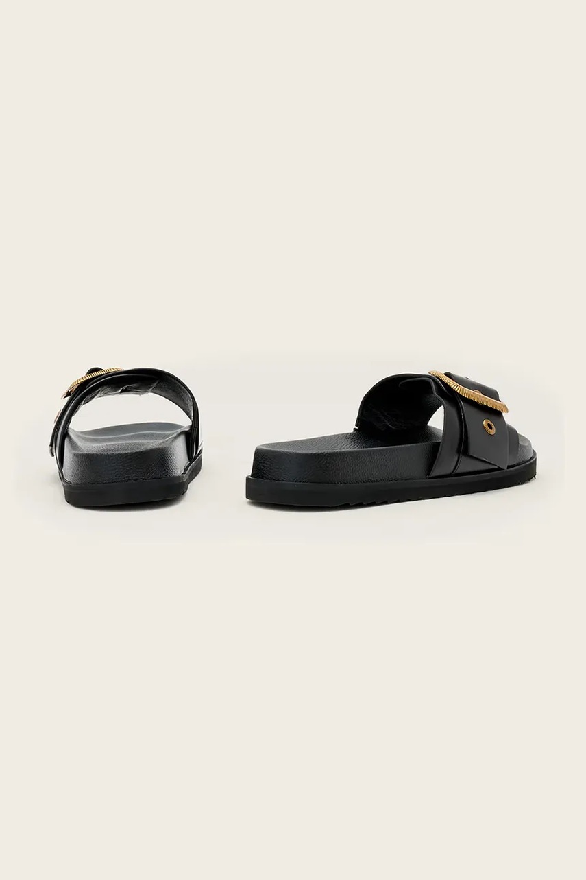 Kožené šľapky AllSaints Ellie Western Sandals