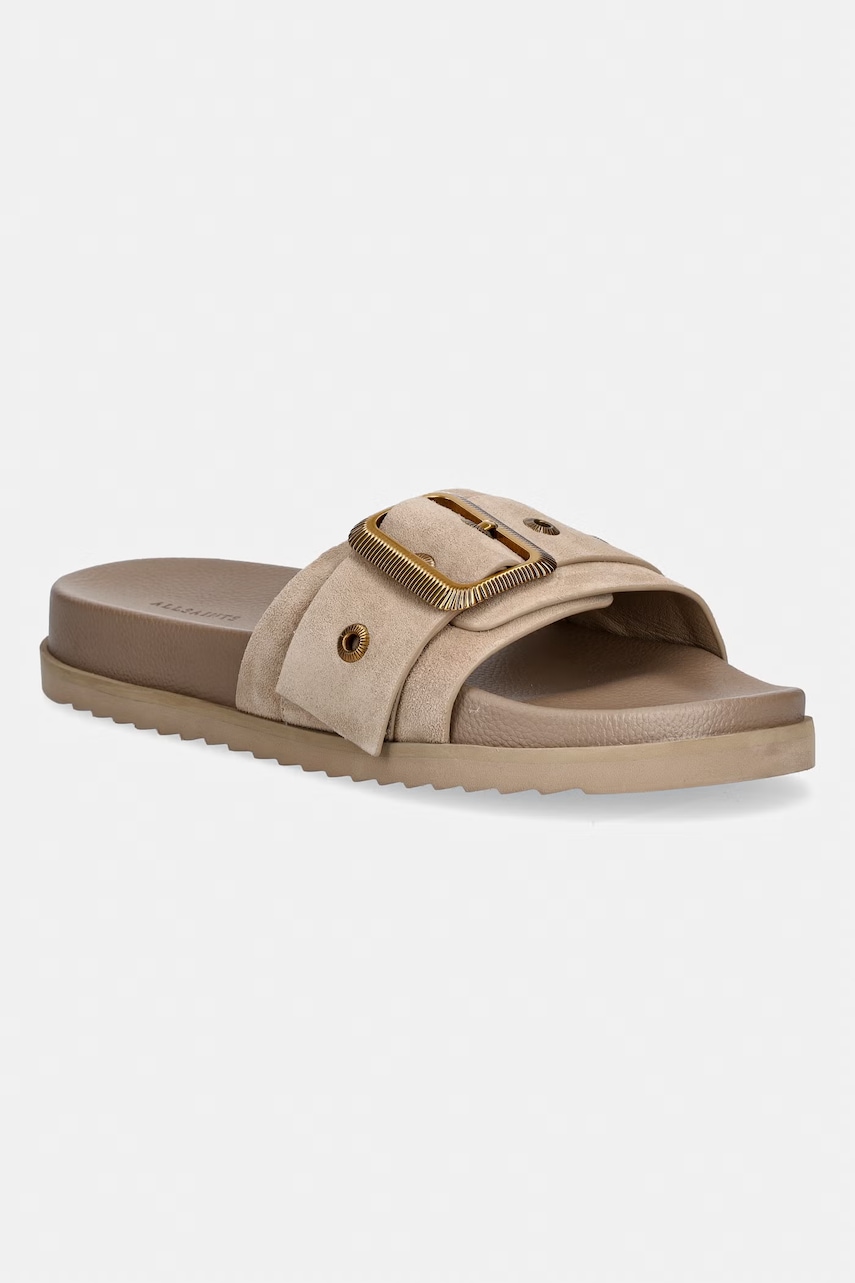 Δερμάτινες παντόφλες AllSaints Ellie Western Sandal