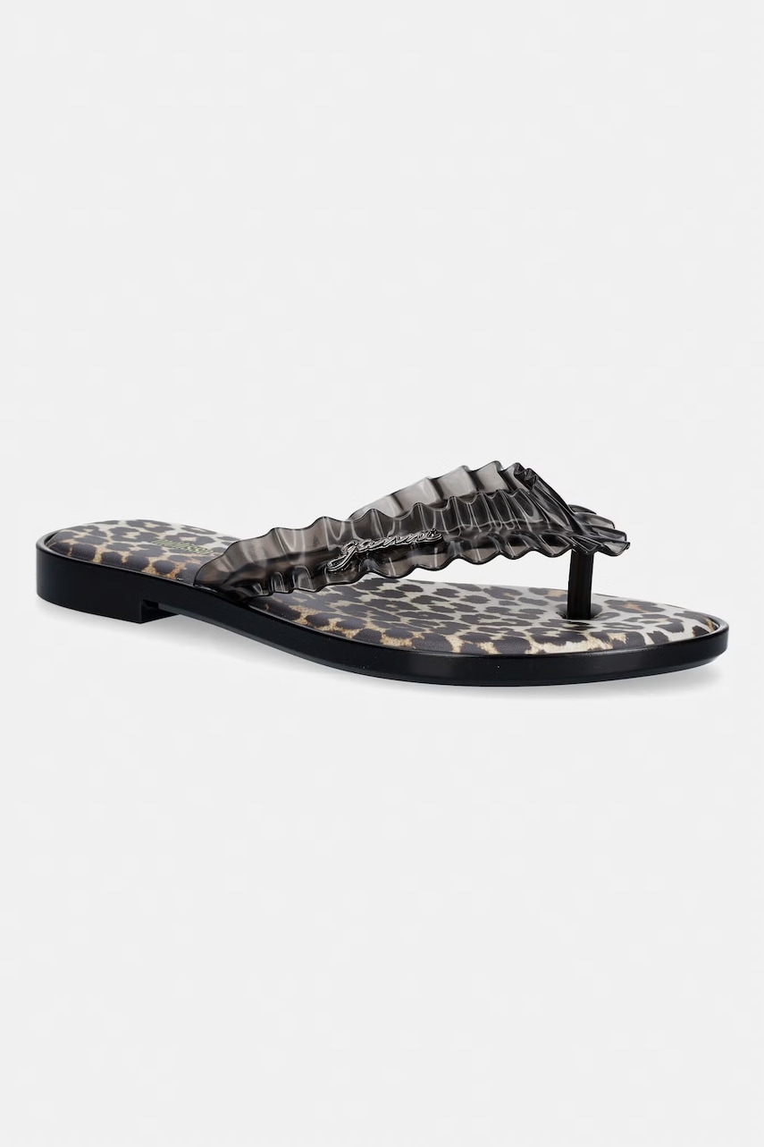 Melissa japonki damskie FLIP FLOP SLIM + GANNI AD