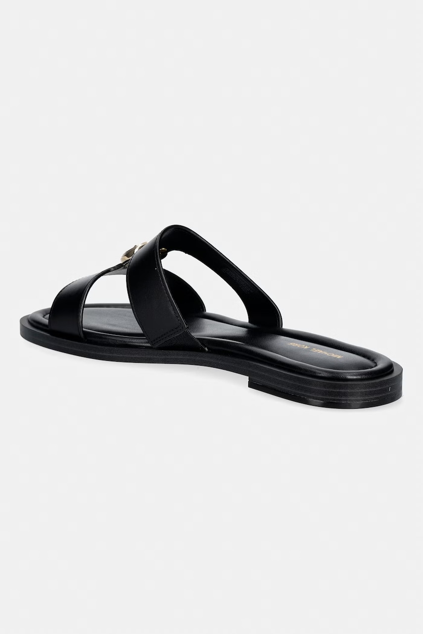 MICHAEL Michael Kors šľapky dámske kožené Erin Flat Sandal