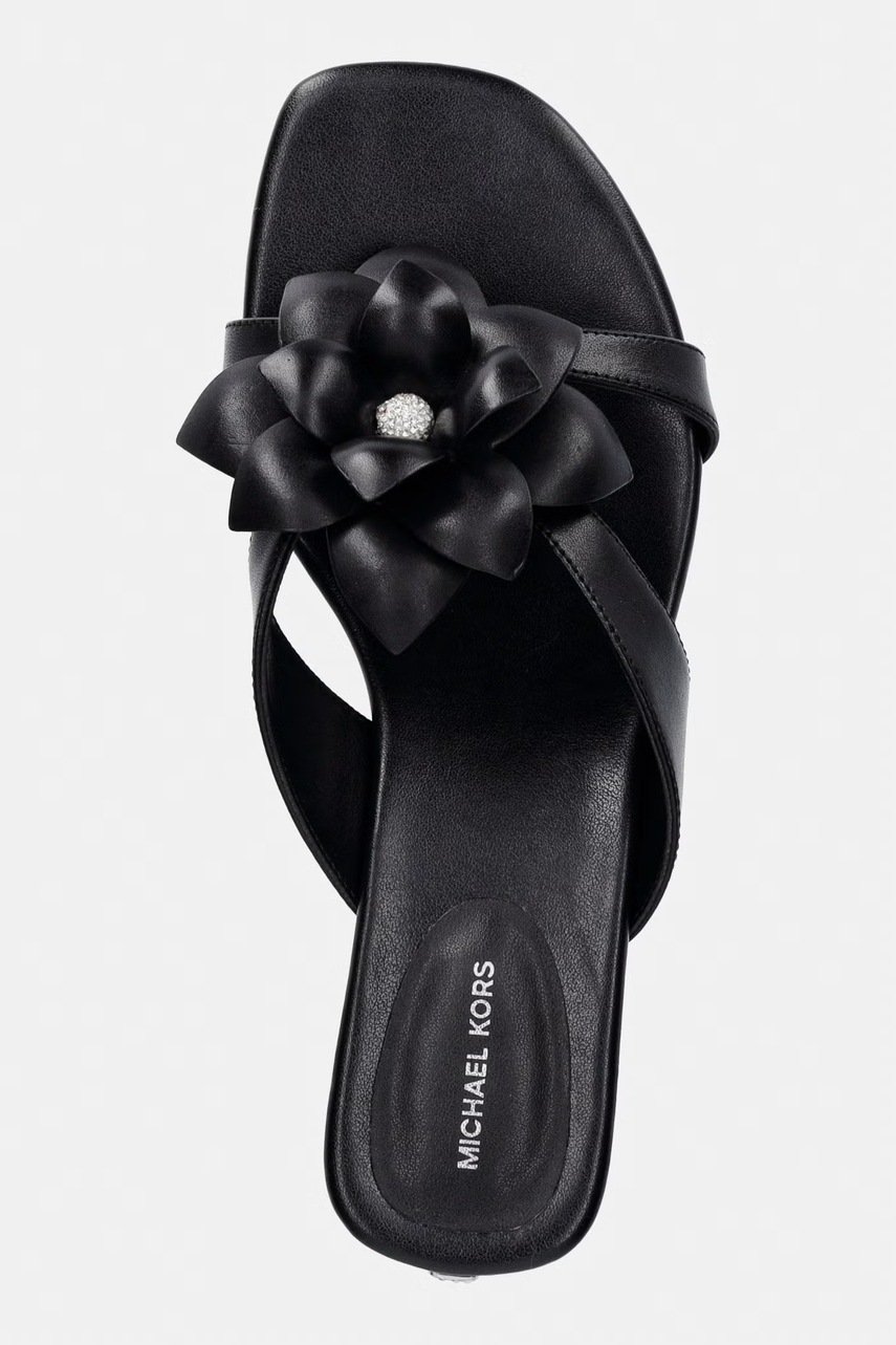 MICHAEL Michael Kors žabky dámské kožené Jacie Kitten Sandal (obrázek 4)