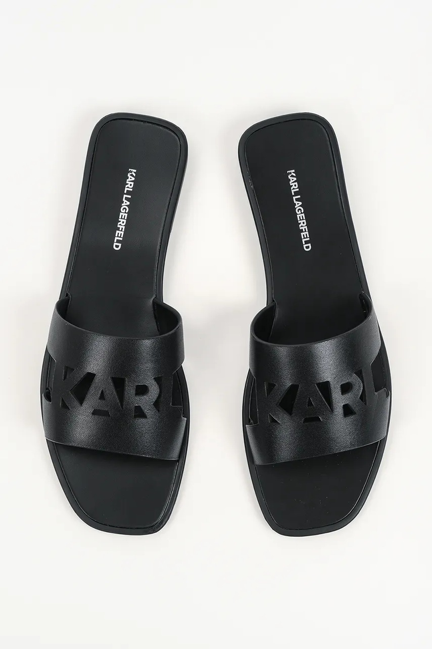 Kožené šľapky Karl Lagerfeld Skoot Iii