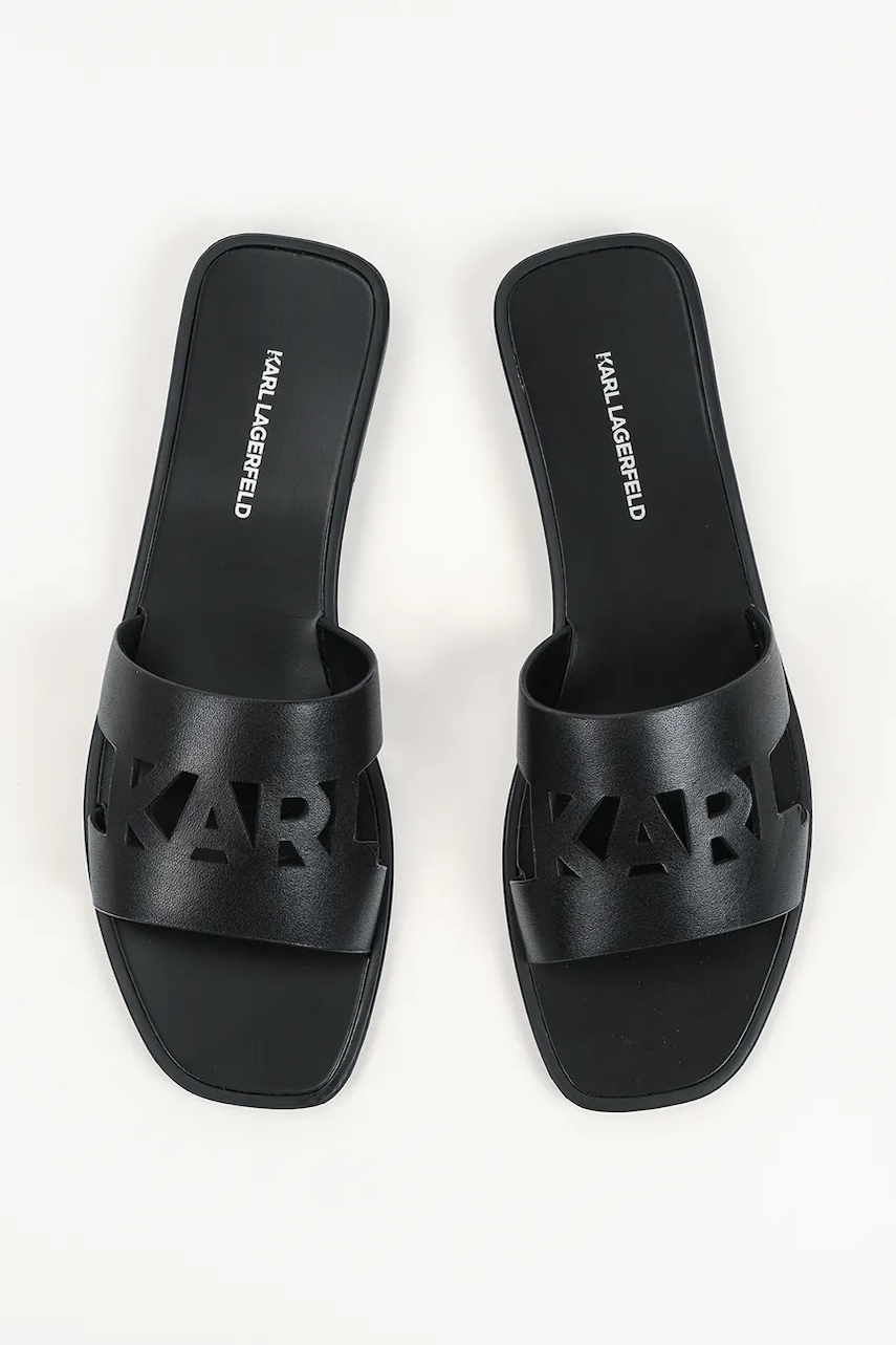 Kožené šľapky Karl Lagerfeld Skoot Iii