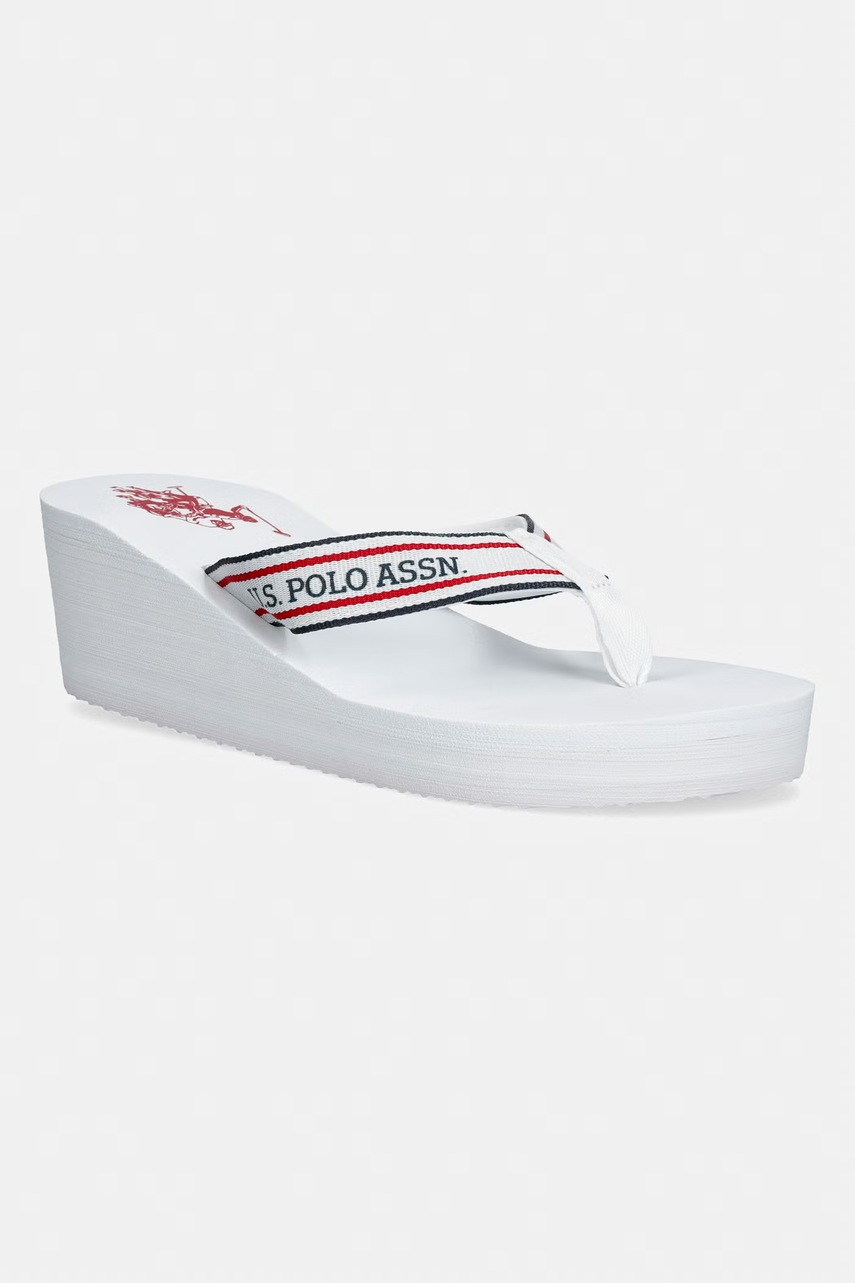 U.S. Polo Assn. σαγιονάρες δίχαλο Γυναικεία CHANY006B CHANY006W.6T3 λευκό 36,38,37,39,40,41