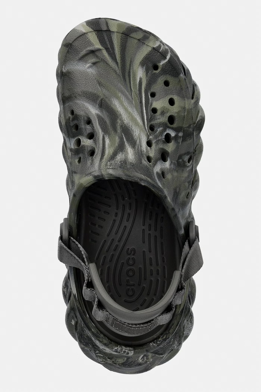 Pánske mules šľapky Crocs Echo Marbled Clog