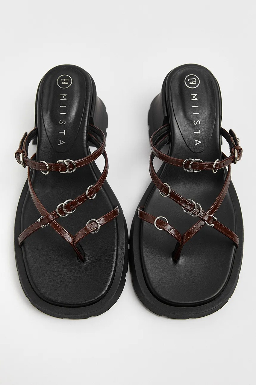 Δερμάτινες παντόφλες Miista Jaslene φωτογραφία