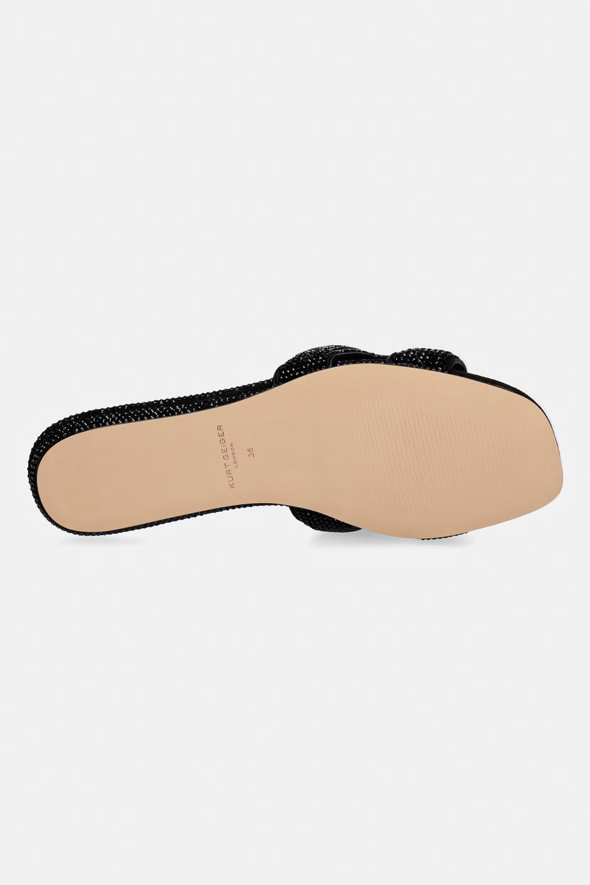 Kurt Geiger London šľapky na plochom podpätku dámske Eagle Cut Out Flat Sdl