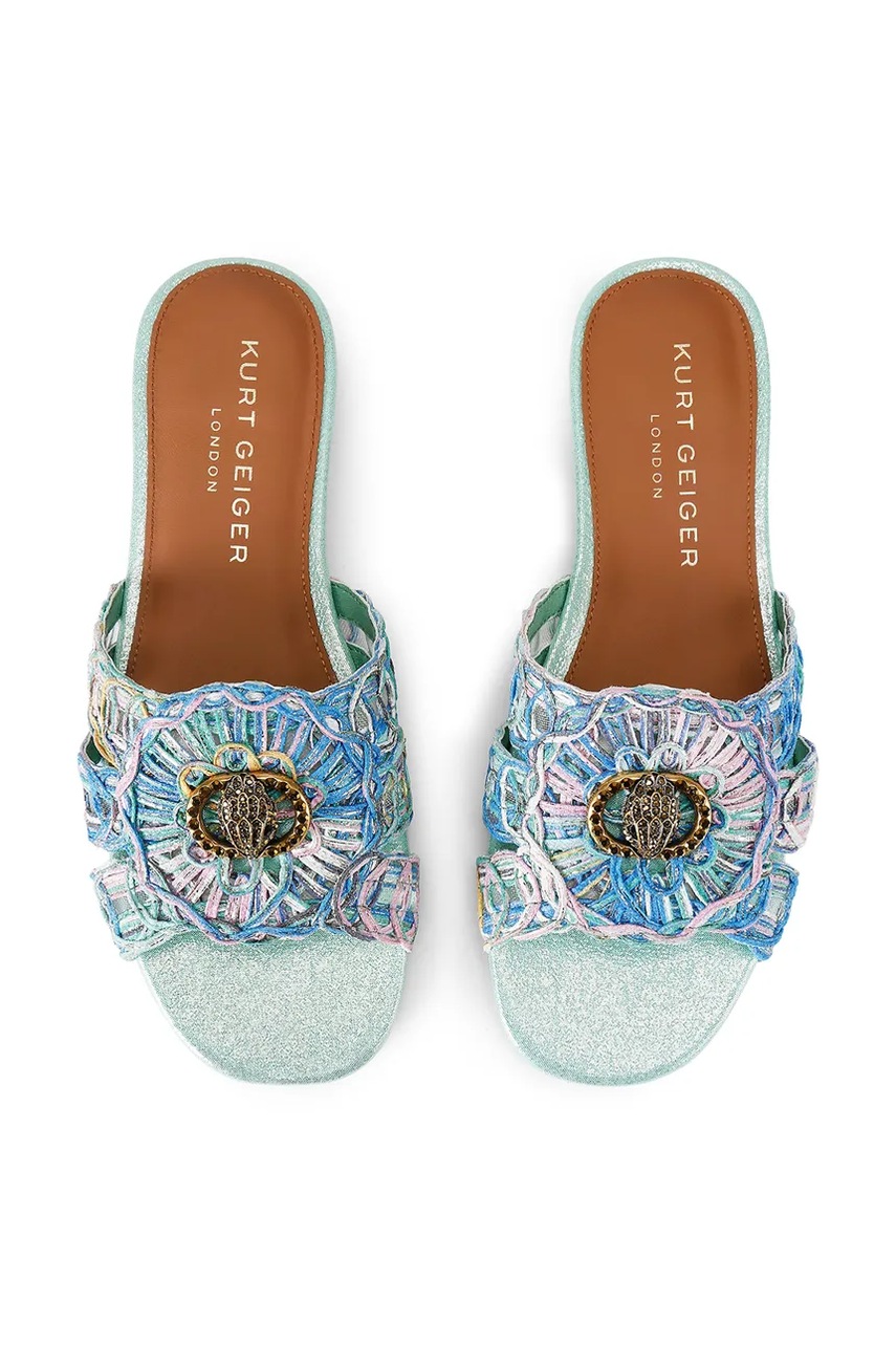 Kurt Geiger London šľapky dámske Chelsea Woven Flat Sdl