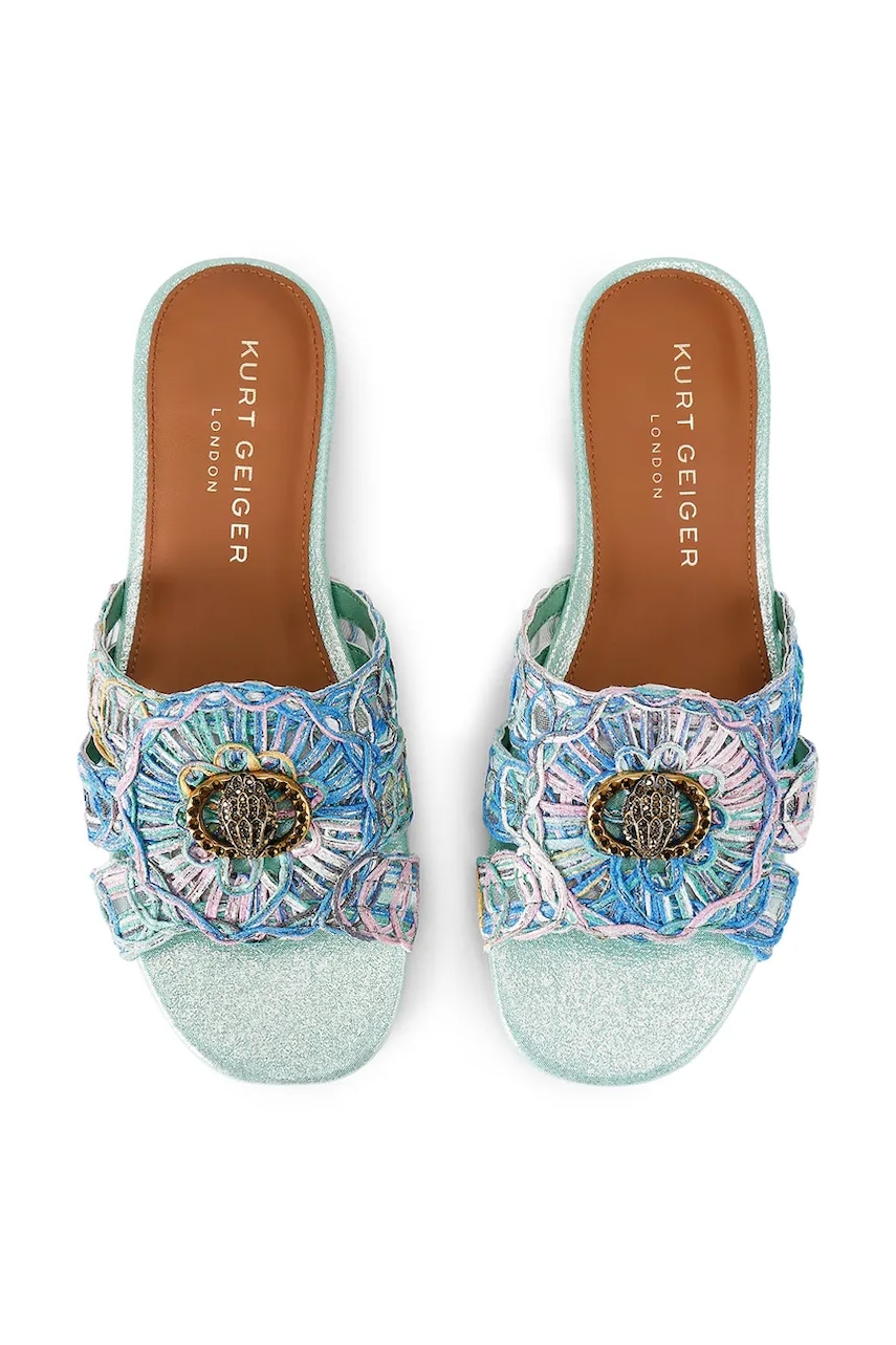 Kurt Geiger London šľapky dámske Chelsea Woven Flat Sdl