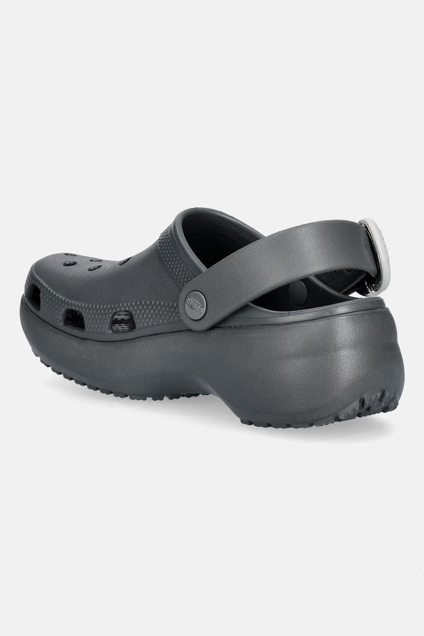 Crocs šľapky na platforme dámske Classic Platform Buckle Clog