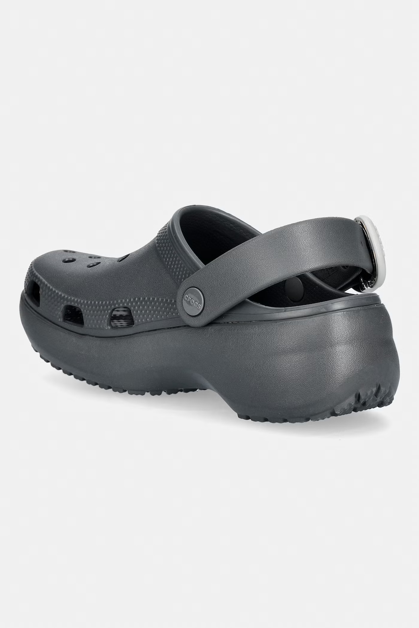 Crocs šľapky na platforme dámske Classic Platform Buckle Clog