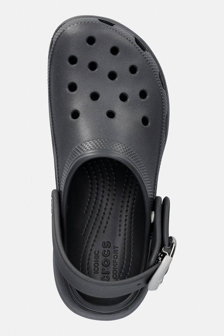 Crocs šľapky na platforme dámske Classic Platform Buckle Clog