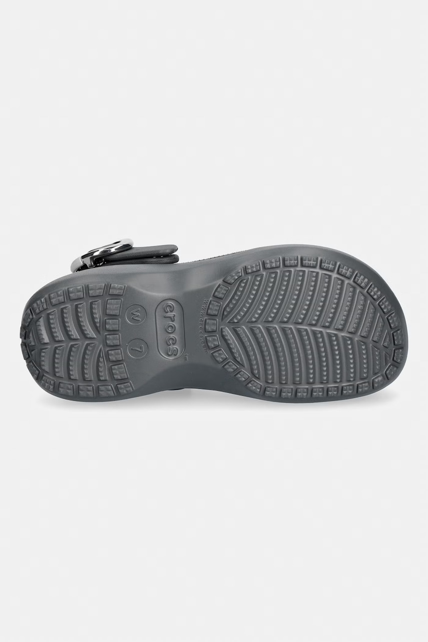 Crocs šľapky na platforme dámske Classic Platform Buckle Clog