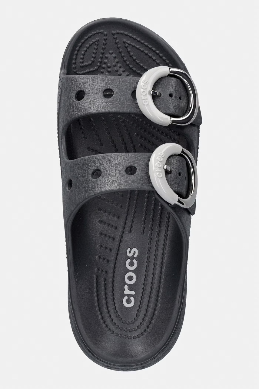 Crocs šľapky na platforme dámske Saturday Platform Dipped Buckle Sandal