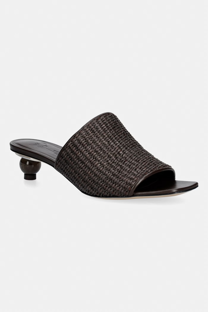 Weekend Max Mara papuci cu toc jos pentru femei Wkafiesta