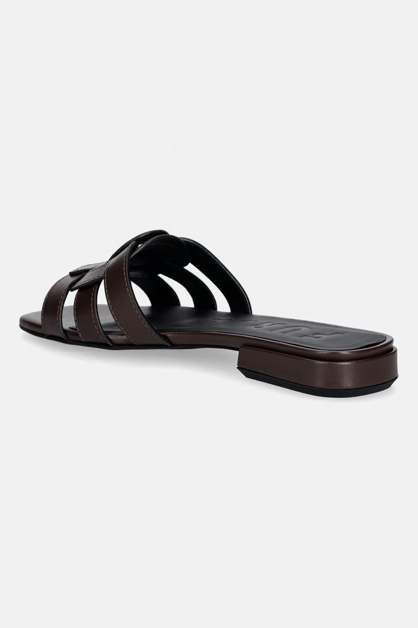 Furla šľapky dámske kožené Summer