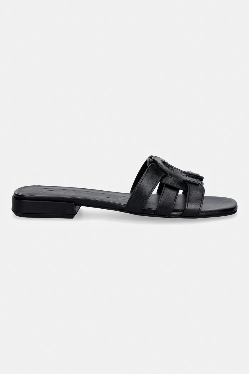Furla šľapky dámske kožené Summer