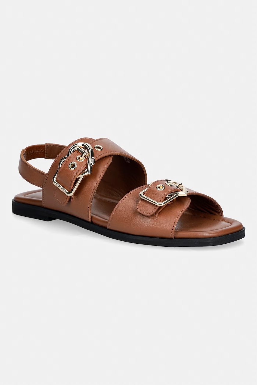 Love Moschino Σανδάλια Γυναικεία Δερμάτινα