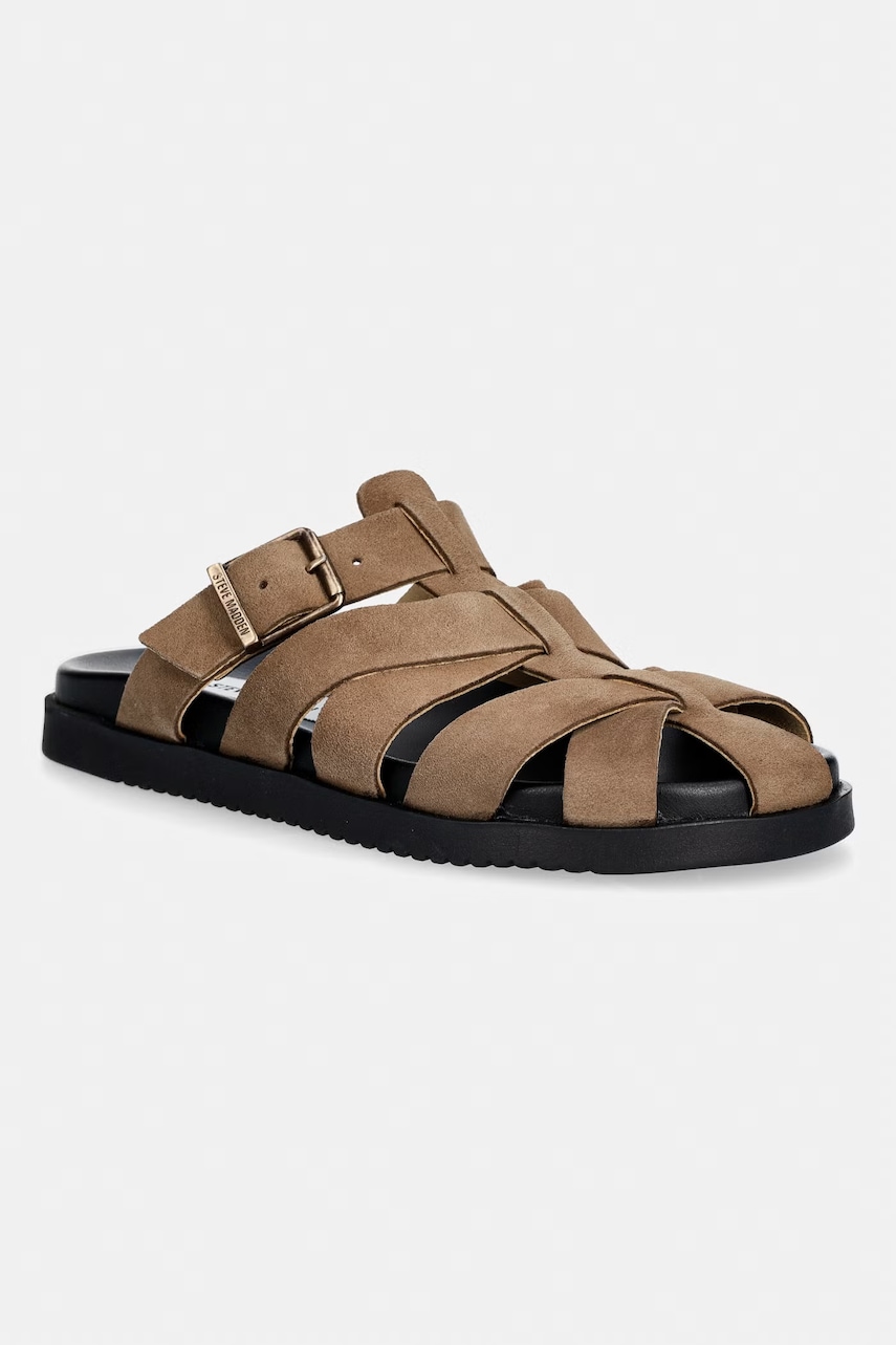 Steve Madden σαγιονάρες με καλυμμένα τα δάχτυλά του γυναικείες nubuck Mamba
