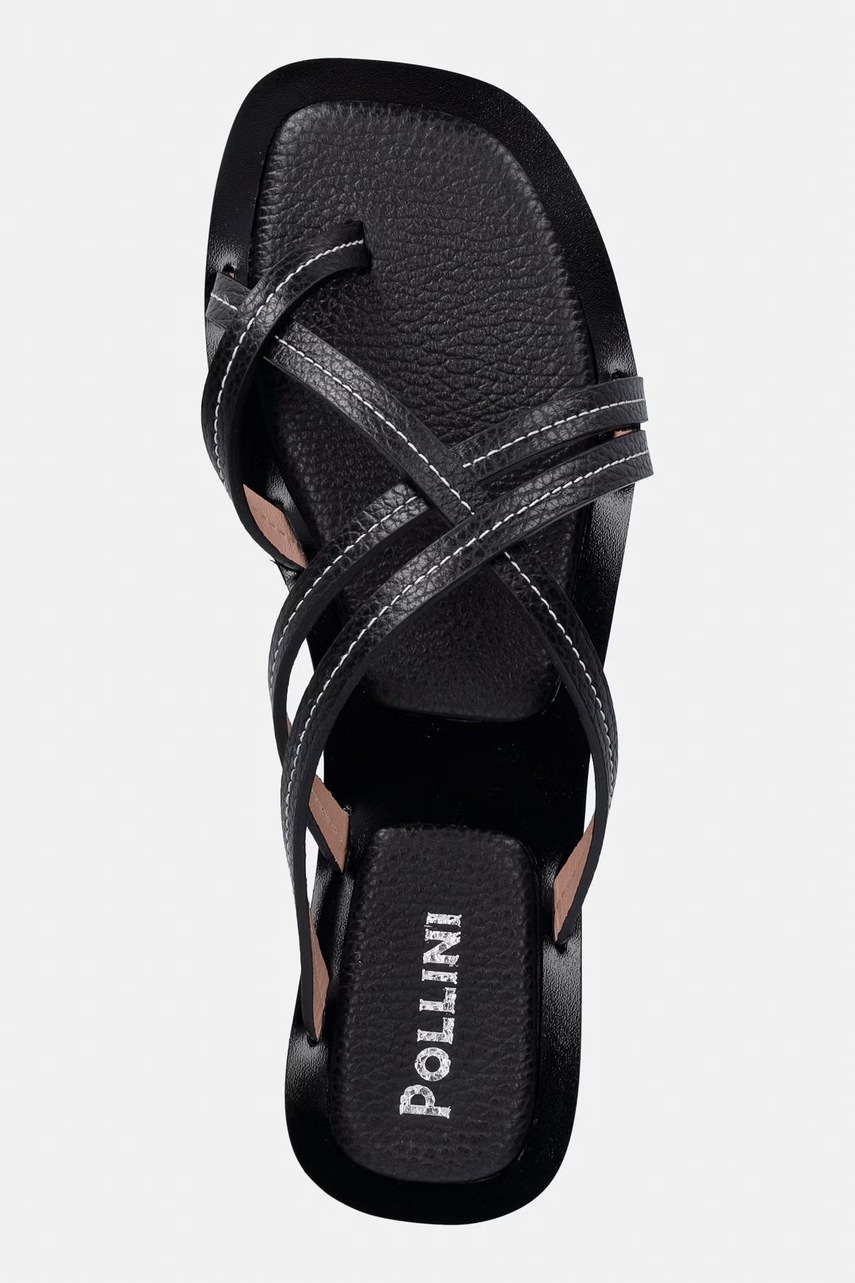 Pollini Pollini σαγιονάρες δίχαλο Γυναικείες δερμάτινες - 4