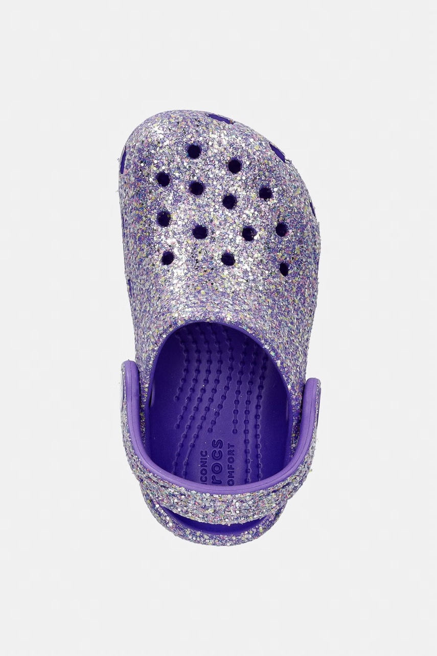 Detské šľapky Crocs CLASSIC FANTASY GLITTER CLOG T