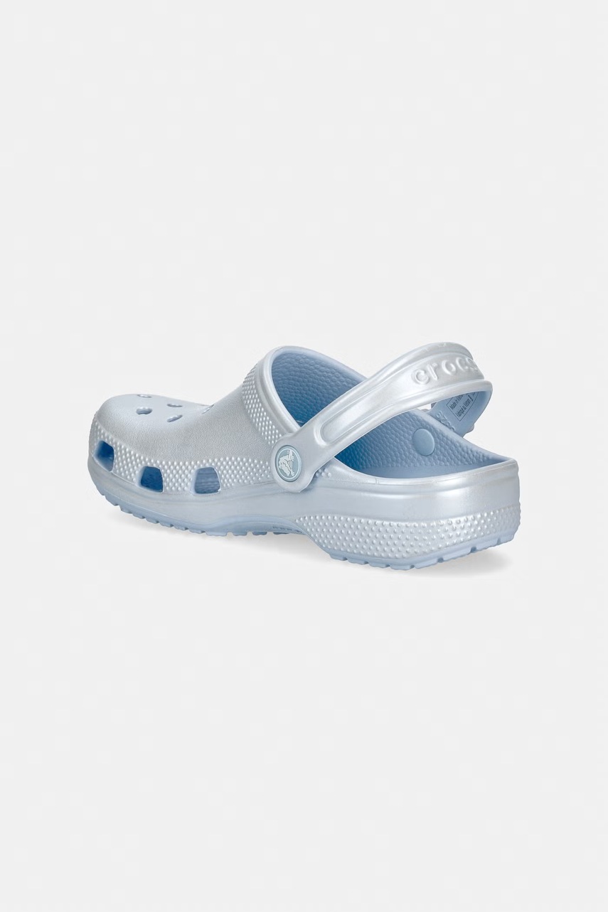 Detské šľapky Crocs CLASSIC PEARL SHINE CLOG K