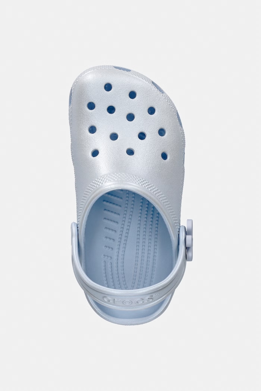 Detské šľapky Crocs CLASSIC PEARL SHINE CLOG K