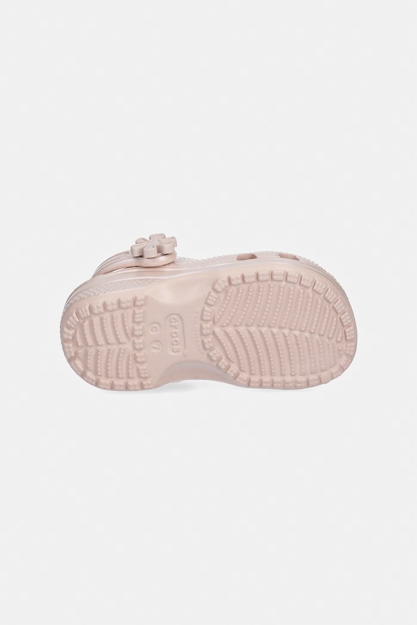 Detské šľapky Crocs CLASSIC PEARL SHINE CLOG T