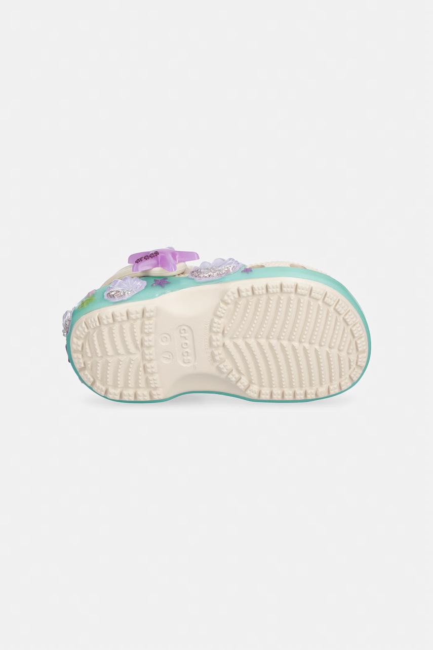 Crocs šľapky detské CLASSIC SEA SPARKLE SHAKER CLOG T