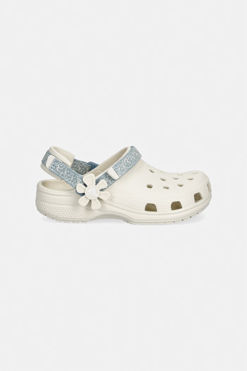Crocs šľapky detské CLASSIC DNM FLWR ADJ BACKSTRAP CLOG K