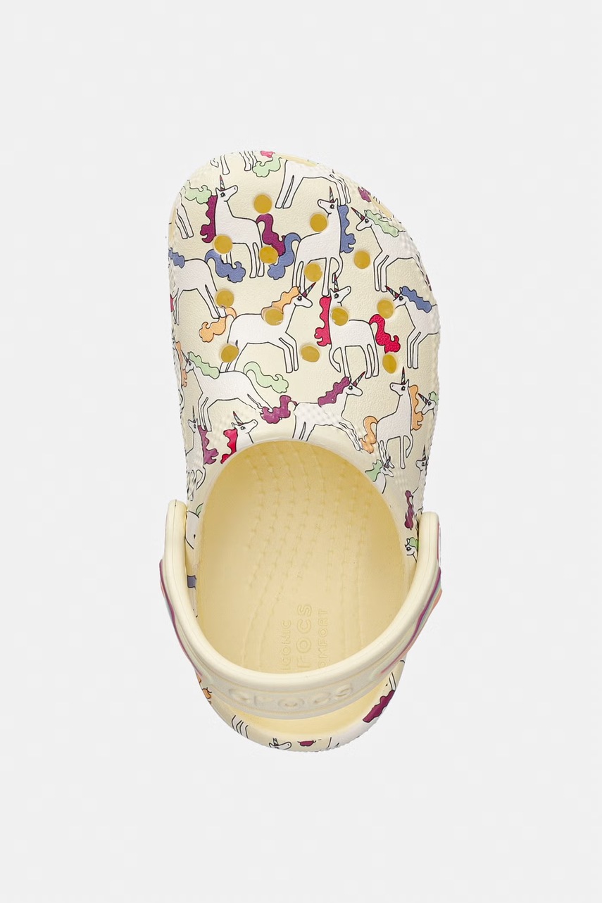 Detské šľapky Crocs CLASSSIC UNICORN GRAPHIC CLOG T