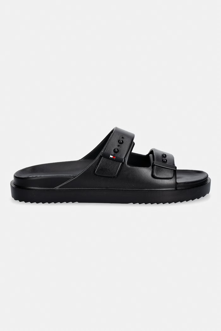 Pánske šľapky Tommy Hilfiger LIGHT ADJUSTABLE POOL SLIDER