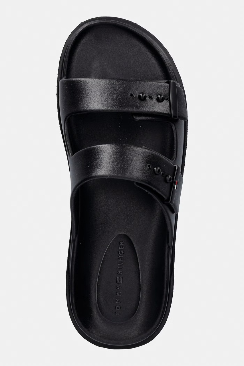 Pánske šľapky Tommy Hilfiger LIGHT ADJUSTABLE POOL SLIDER