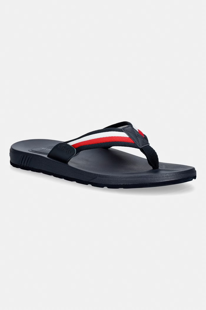 Tommy Hilfiger Ανδρικές σαγιονάρες δίχαλο MOLDED HILFIGER RWB BEACH SANDAL