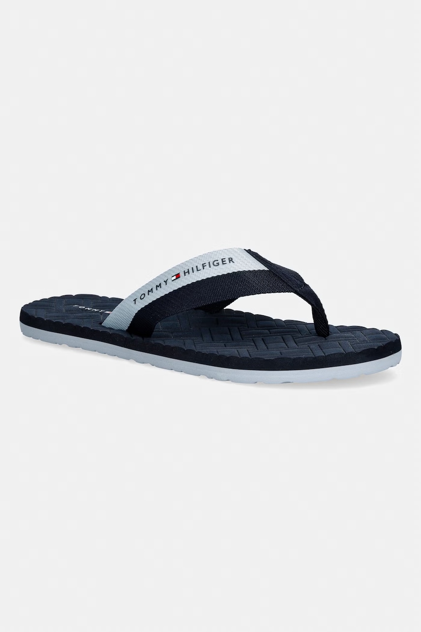 Levně Tommy Hilfiger žabky pánské HILFIGER WEBBING BEACH SANDAL